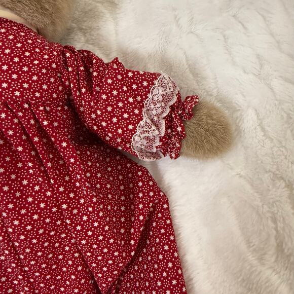 Vintage Anna Club Plush Bunny Rabbit 18 '' The Leather Tag Line - Picture 14 of 16